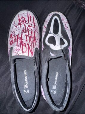 One Of A Kind Ghostface Sneakers
